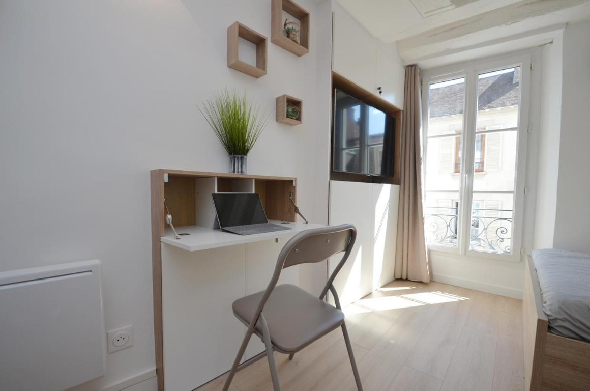 Ferienwohnung Le Petit France - Hyper Centre De Fontainebleau - Proche Insead Exterior foto